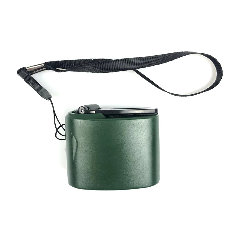 Hand-crank emergency phone charger