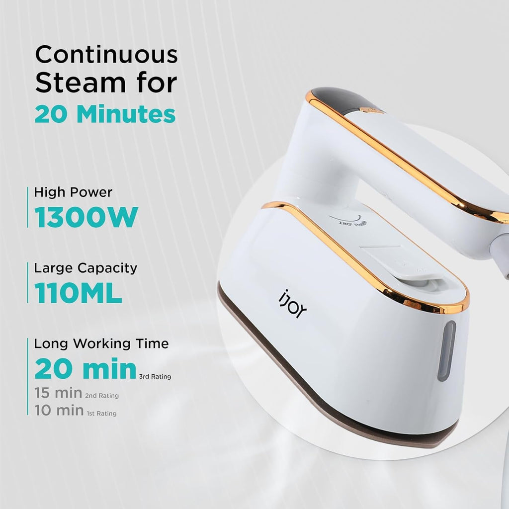 Portable handheld garment steamer