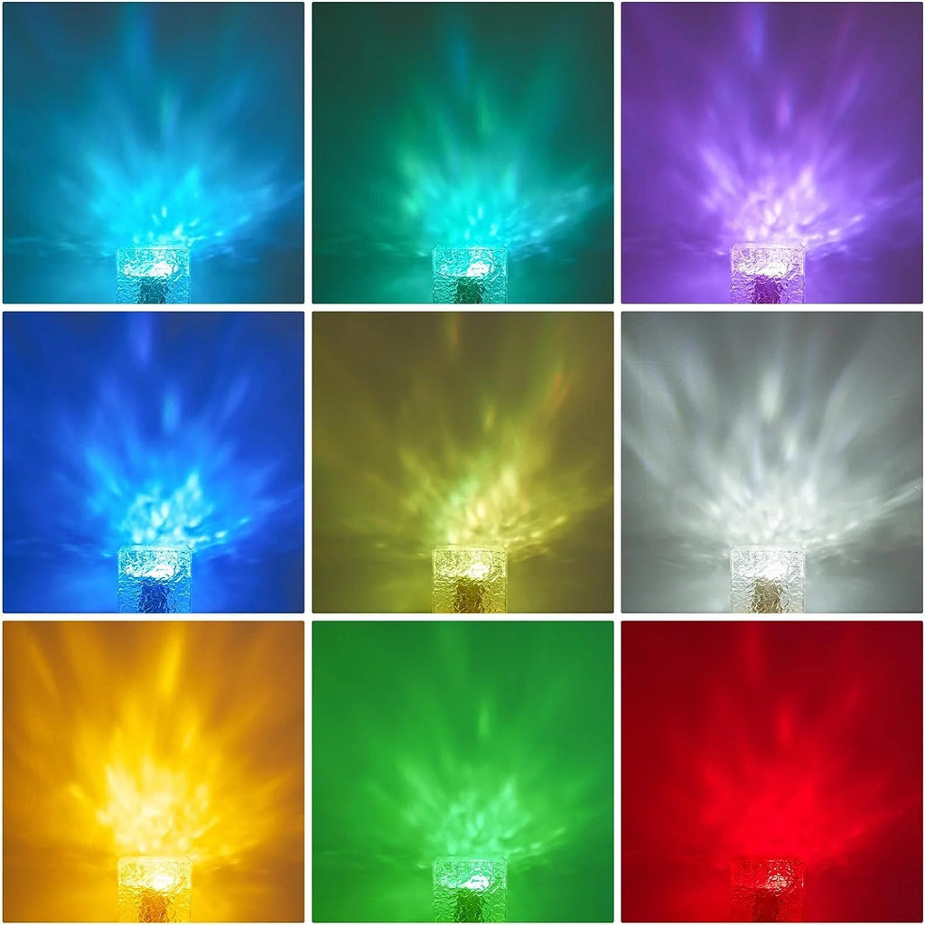 Galaxy LED wave projector night light