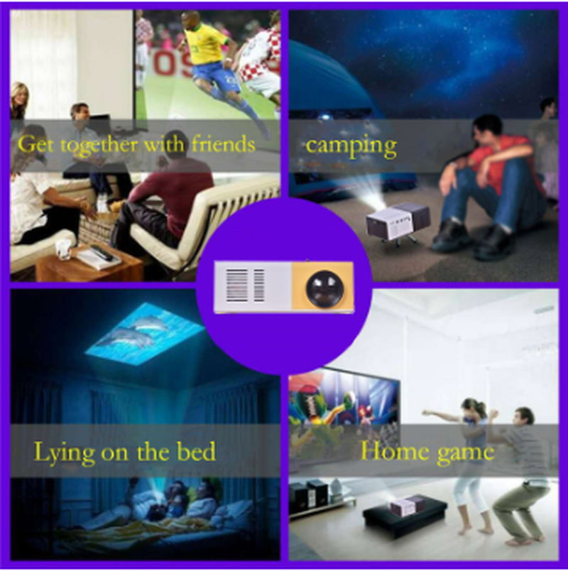 Portable mini HD projector