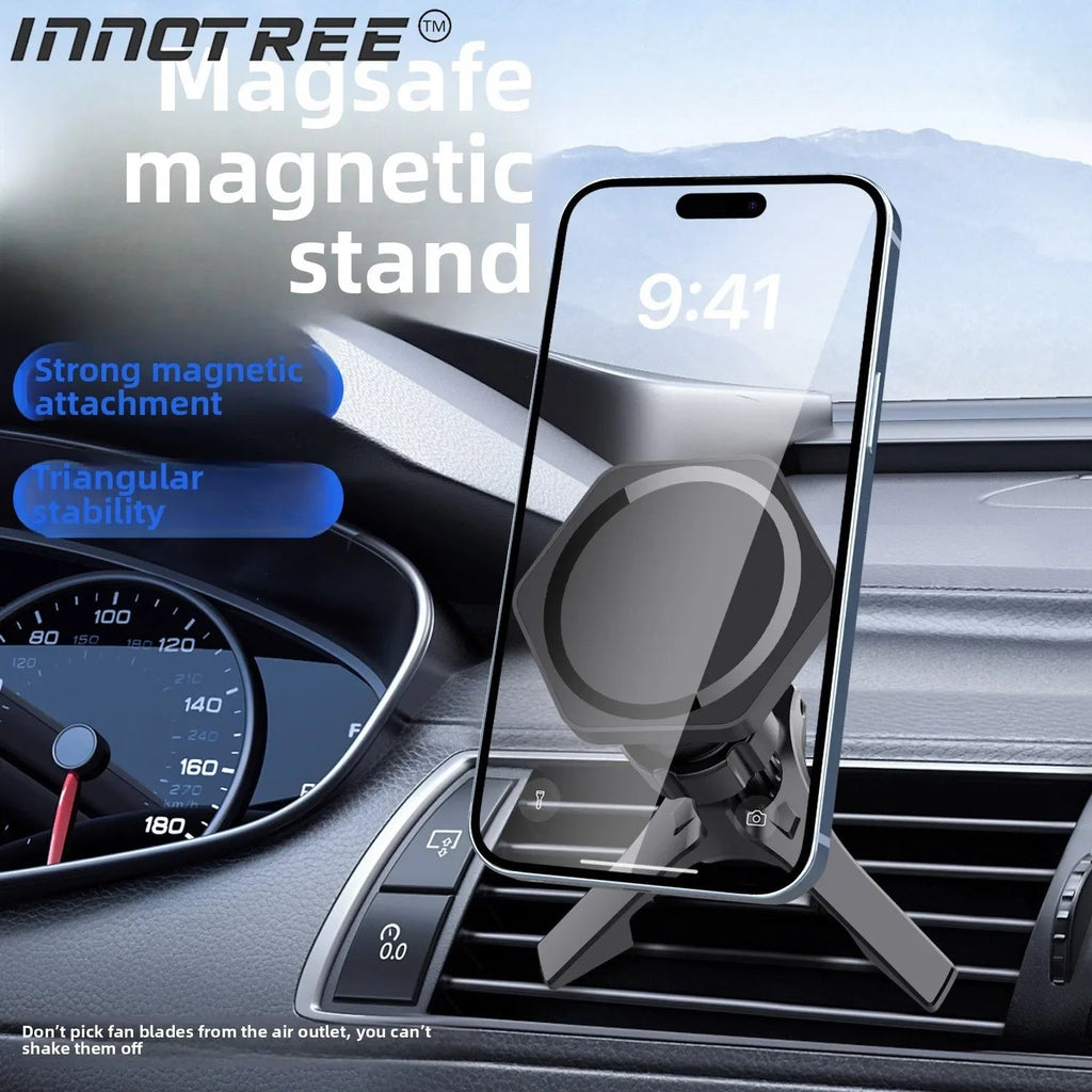 Magnetic phone car mount