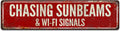 Vintage Typography Wall Art Sign