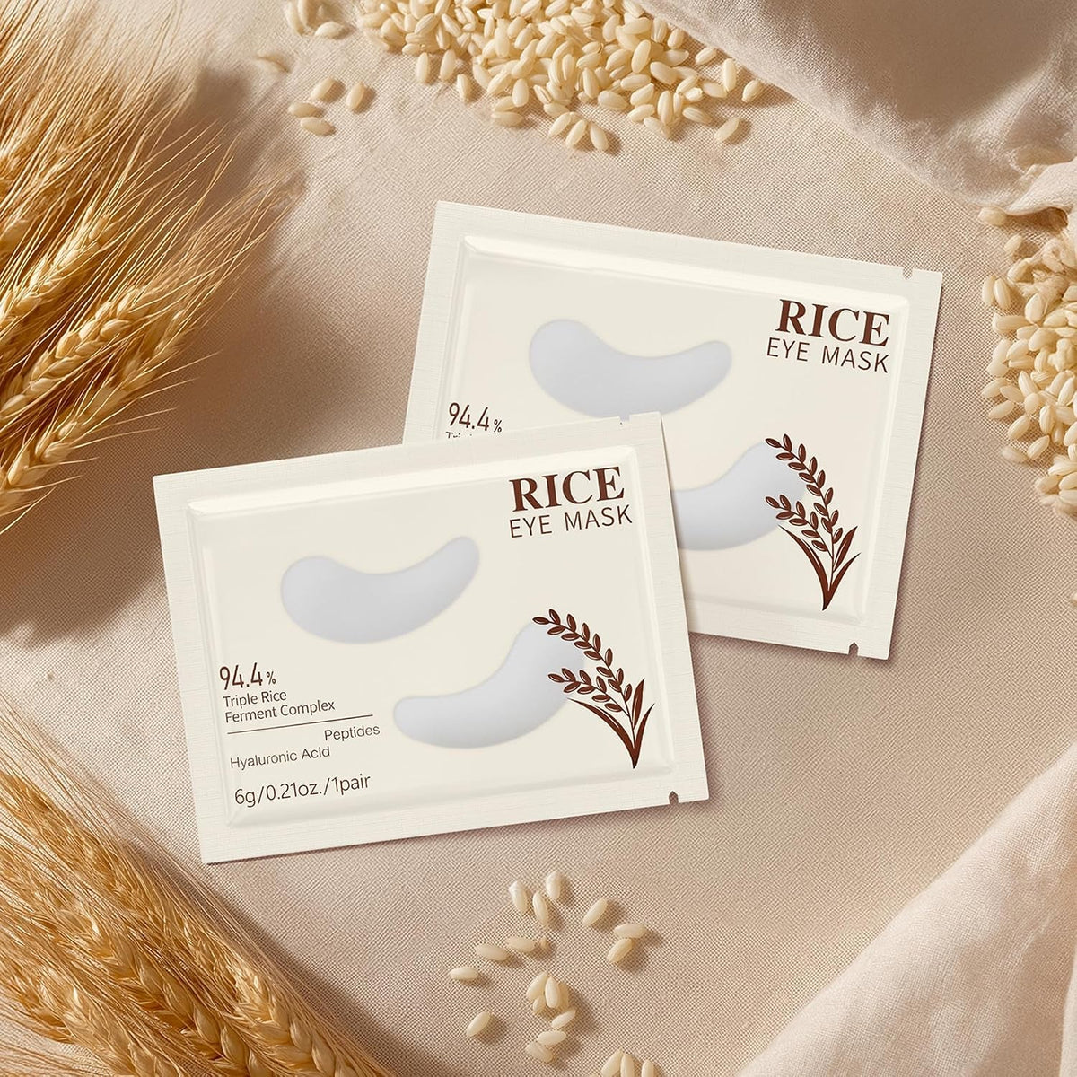 Under-eye collagen patches
