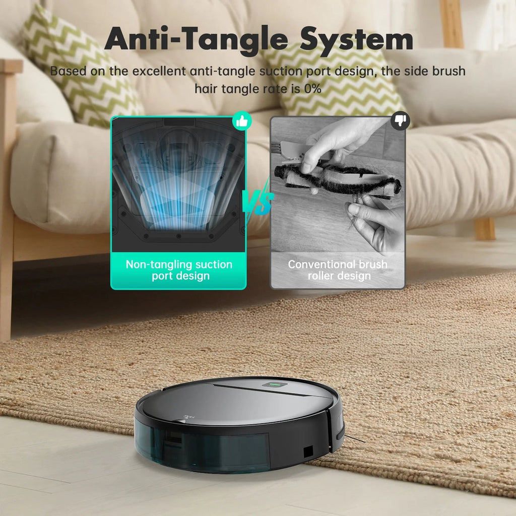 Robotic vacuum and mop combo