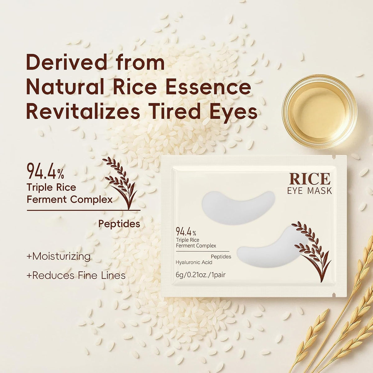 Under-eye collagen patches