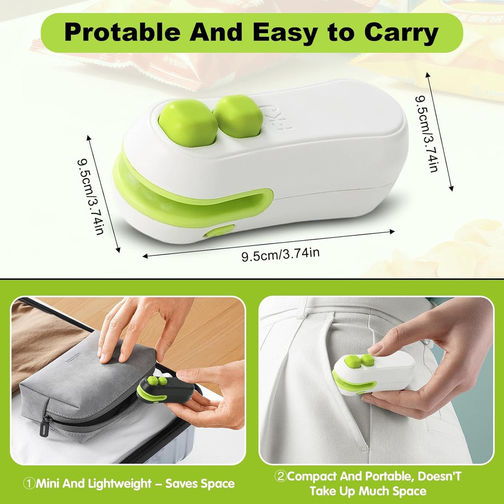 Mini rechargeable bag sealer