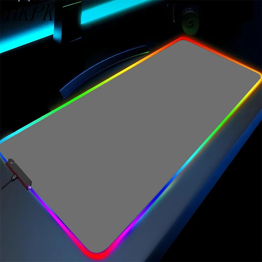 RGB ergonomic gaming desk mat