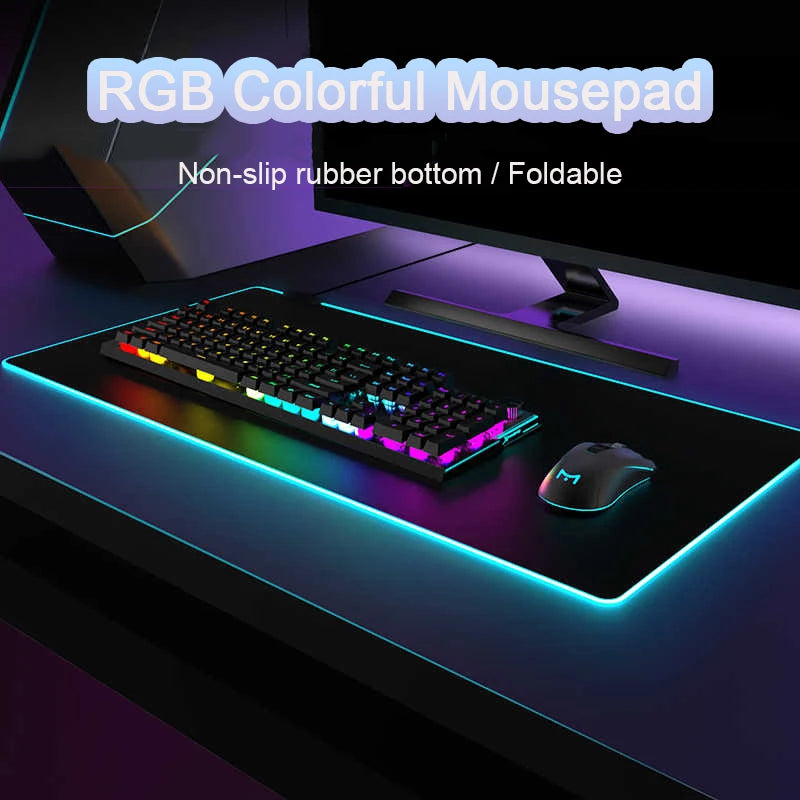 RGB Ergonomic Desk Mat