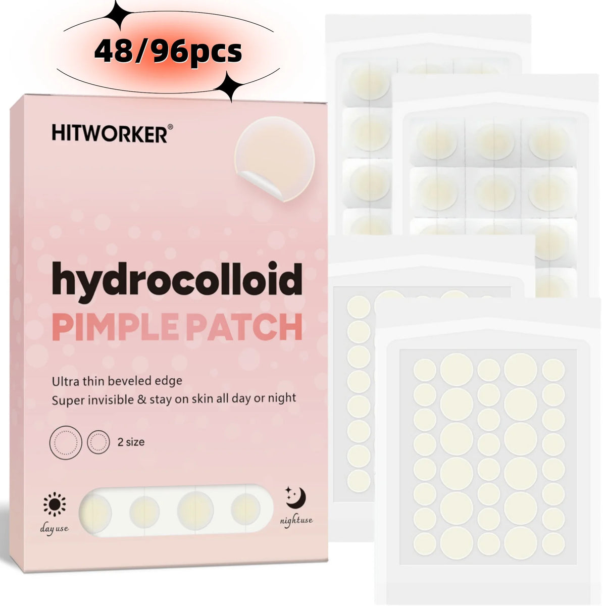 Hydrocolloid Acne Patches