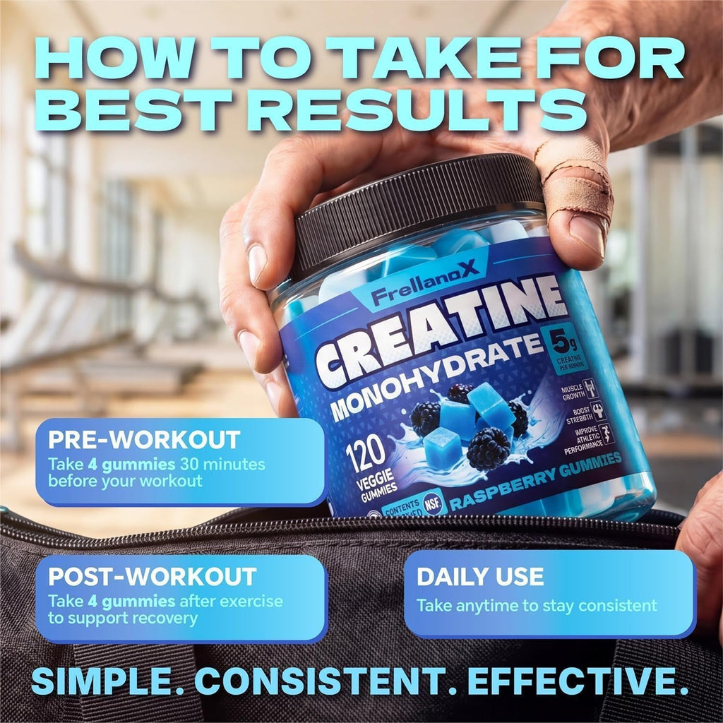 Creatine monohydrate gummies