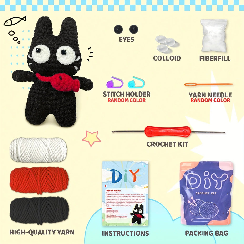 DIY amigurumi crochet kit