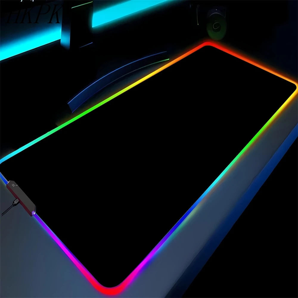 RGB ergonomic gaming desk mat