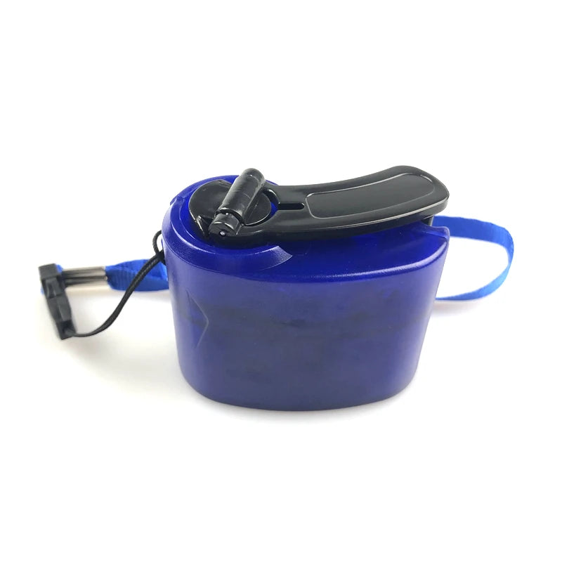 Hand-crank emergency phone charger