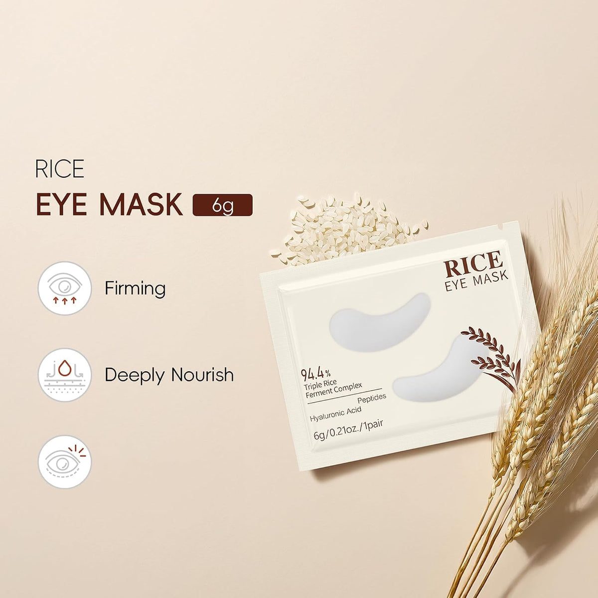 Under-eye collagen patches